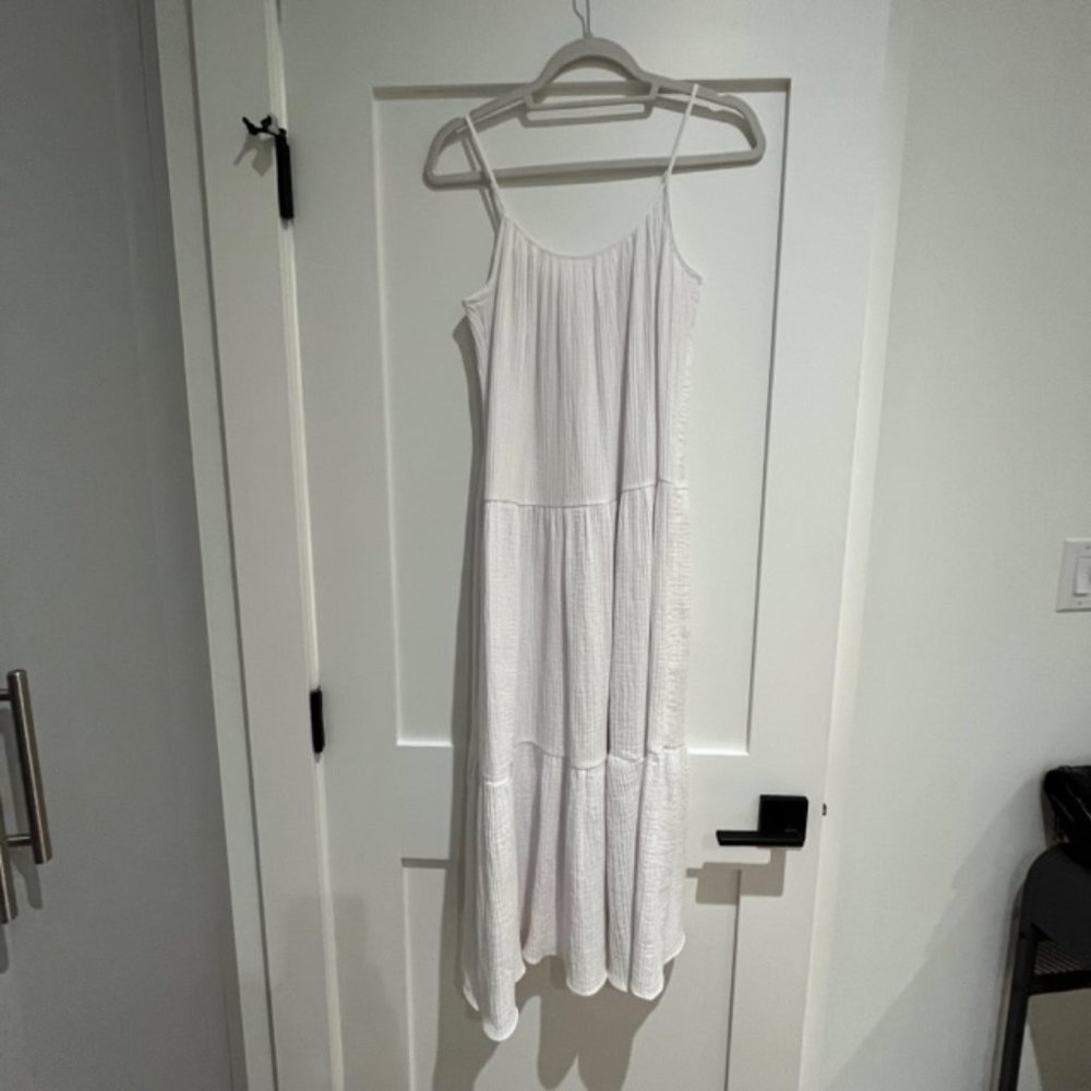 H&M white sun dress